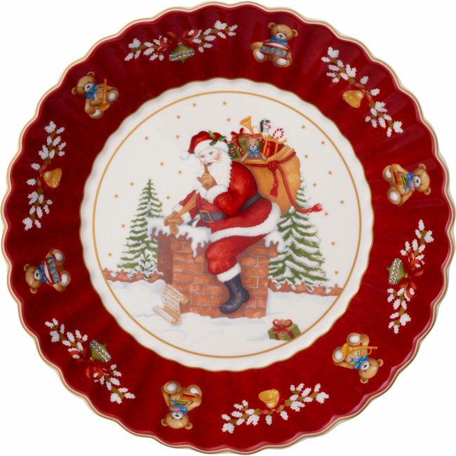 Toy's Fantasy Plate 25cm Santa Claus - 1