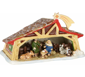 Lampion Christmas Toys Memory 27x16cm stajenka