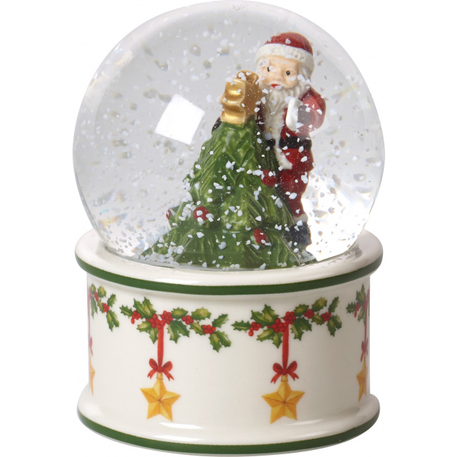 Snow Globe Christmas Toys 9cm Christmas Tree - 1
