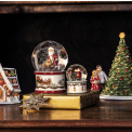 Snow Globe Christmas Toys 9cm Christmas Tree - 2