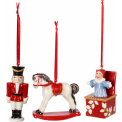 Komplet 3 zawieszek Nostalgic Ornaments zabawki - 1
