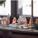 Gingerbread Christmas Tree Lantern Winter Bakery Decoration 15x8cm - 4