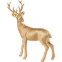 Deer Figurine Christmas Toys 2019 22cm Gold - 1