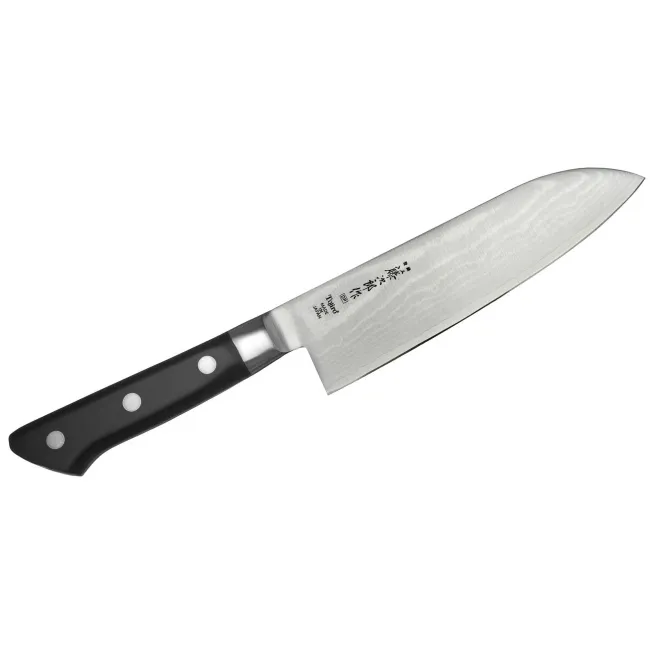 Tojiro Classic Damascus 17cm Santoku Knife
