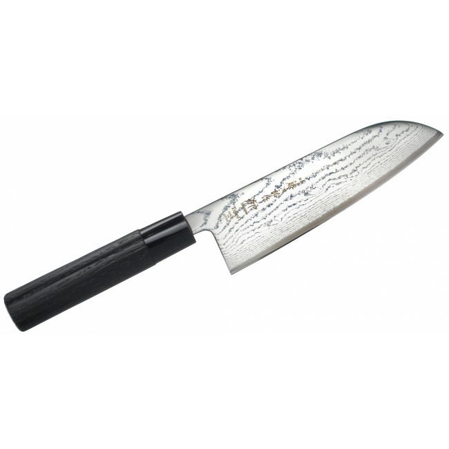 Nóż Tojiro Shippu Black 16,5cm Santoku