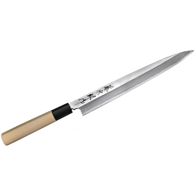 Nóż Tojiro Aogami Damascus 24cm Yanagi-Sashimi