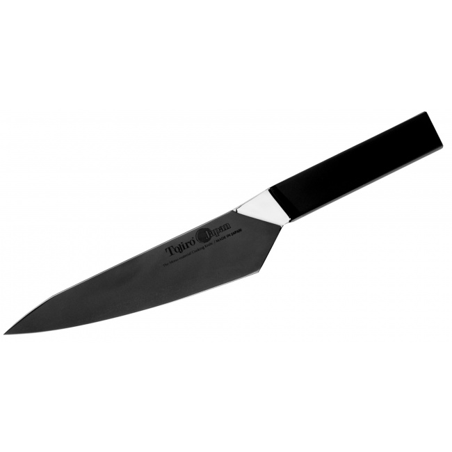 Nóż Tojiro Origami Black 18cm Szefa Kuchni polerowany - 1