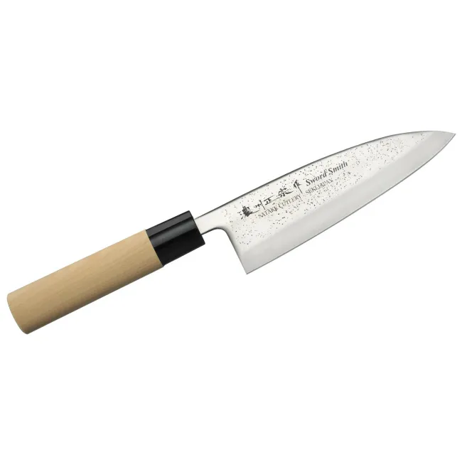 Nóż Satake Nashiji Natural 15,5cm Deba