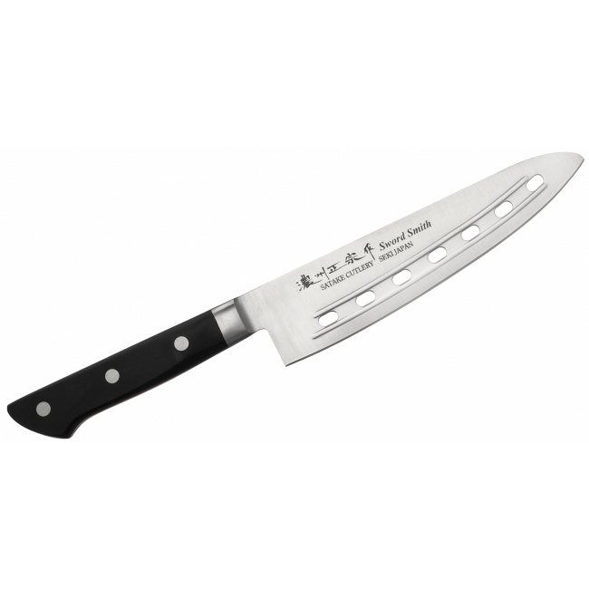 Satake Satoru 18cm Air Holes Chef's Knife - 1