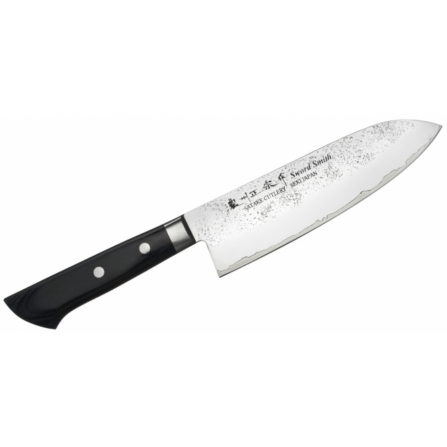 Nóż Satake Unique 17cm Santoku - 1