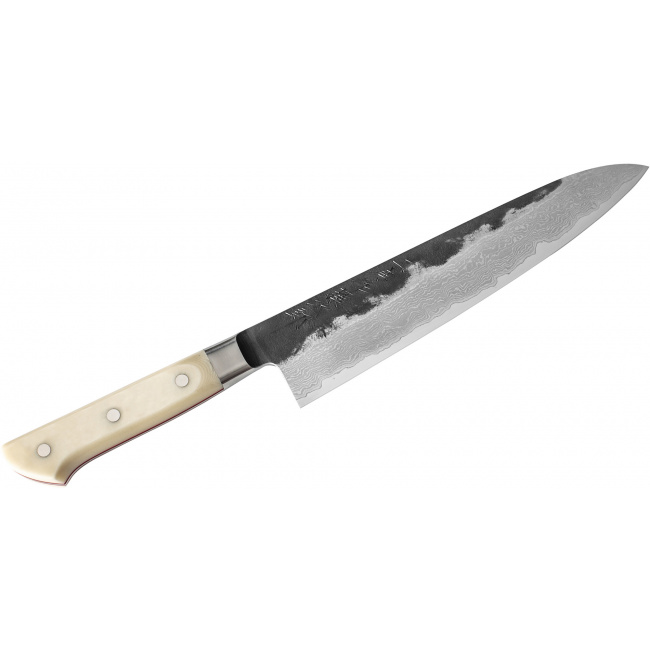 Nóż Tojiro Hand Made White 21cm Szefa Kuchni - 1