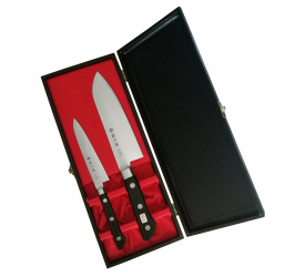 Zestaw 2 noży Tojiro DP3 Uniwersalny 12 cm + Santoku 17 cm