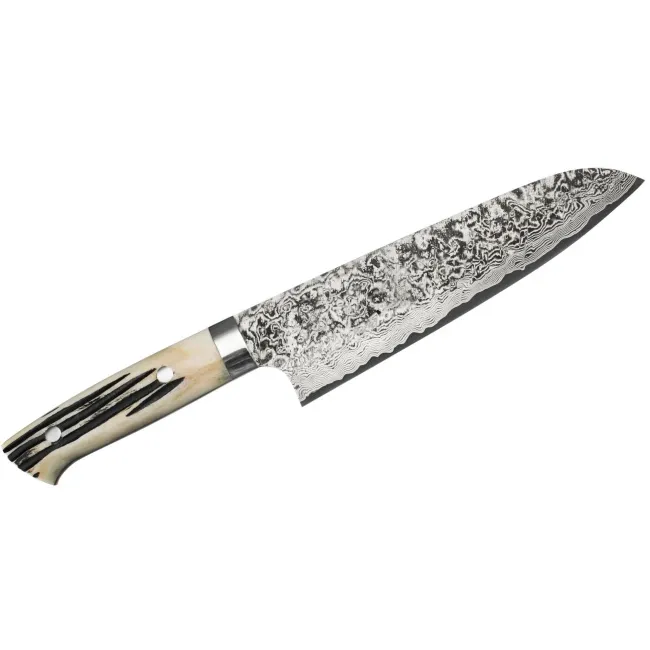 Nóż WBB 18cm Santoku ręcznie kuty