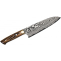 YBB 18cm Hand-Forged Santoku Knife - 1