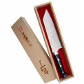 Nóż Blue Steel 17cm Bunka ręcznie kuty - 1