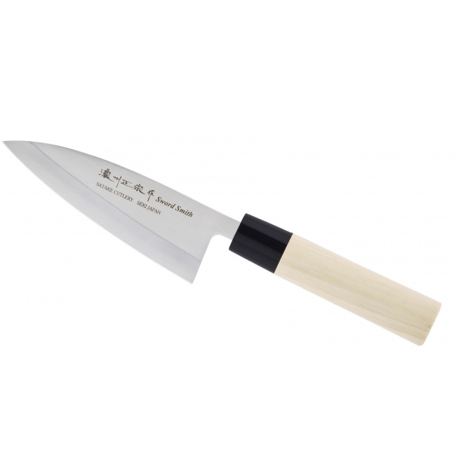 Satake S/D 12cm Deba Knife - 1