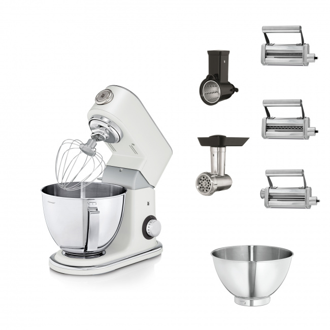 Profi Plus Mixer White + Attachment Set