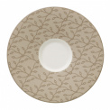 Spodek Caffe Club Floral Caramel 17cm do filiżanki śniadaniowej - 1