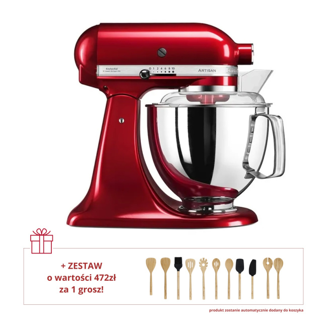 Artisan Stand Mixer 5/175 Candy Apple Red