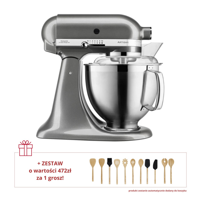 Artisan Stand Mixer 5/175 Silver Metallic