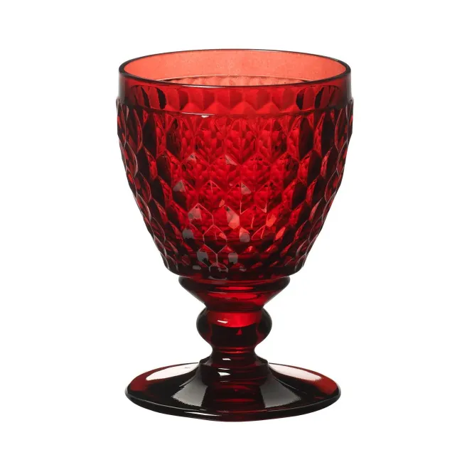 Kieliszek Boston Coloured Red 230ml do wina białego