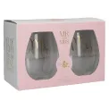 Komplet 2 szklanek Mr and Mrs do wina 590ml - 2