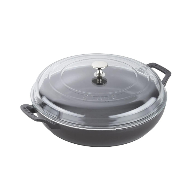 Braiser Cast Iron Pot 30cm 3L