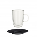 Artesano Hot Beverages Cup with Saucer 390ml for Coffee/Tea