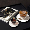 Artesano Hot Beverages Glass with Saucer 220ml for Coffee/Tea - 3