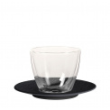 Artesano Hot Beverages Glass with Saucer 220ml for Coffee/Tea - 1