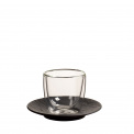 Artesano Hot Beverages Glass with Saucer 110ml for Espresso