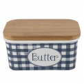 Katie Alice Indigo Butter Dish - 1