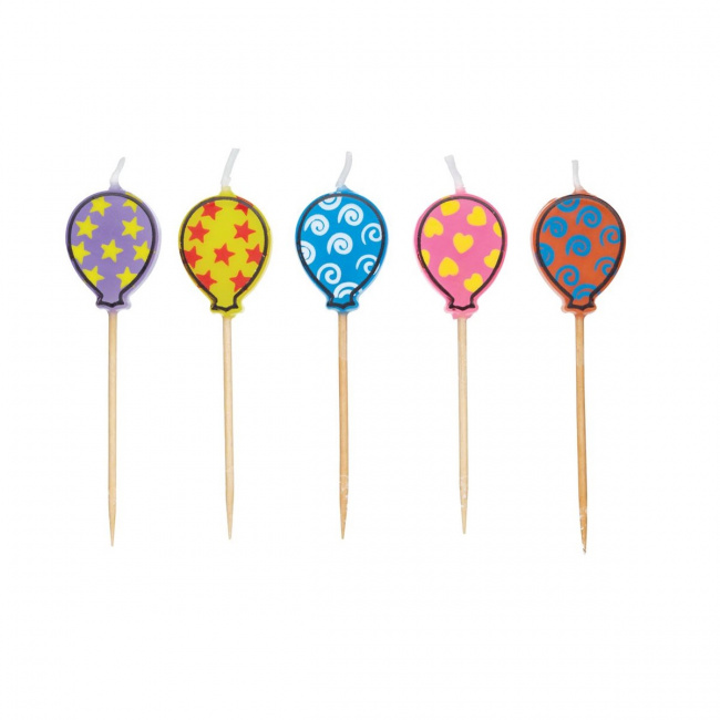 Sweetly Does It Balloon Candle Set - 1