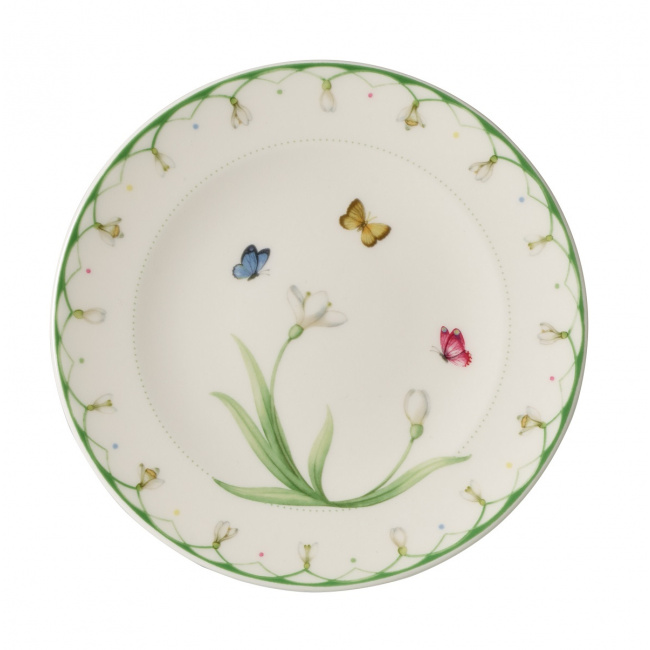 Colourful Spring Bread Plate 16cm - 1