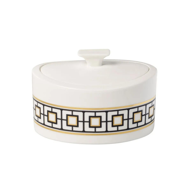 MetroChic Gifts Porcelain Container 16x10cm