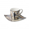 Shopping Trip Cup with Saucer 100ml for Espresso - 1