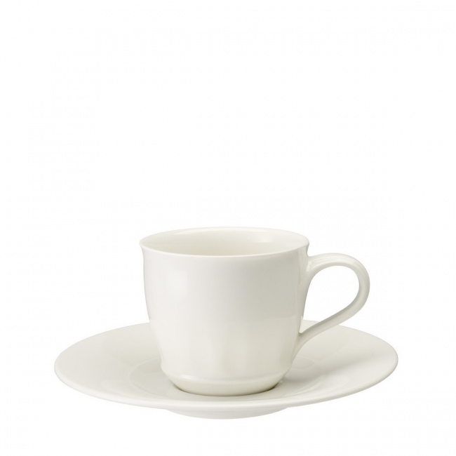 Farmhouse Touch Cup with Saucer 240ml for Coffee - 1