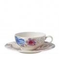 Mariefleur Gris Cup with Saucer 240ml for Tea - 1