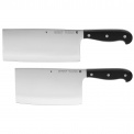 2-Piece Chef's Kitchen Chinese Knife Set - Spitzenklasse Plus Cleavers - 1