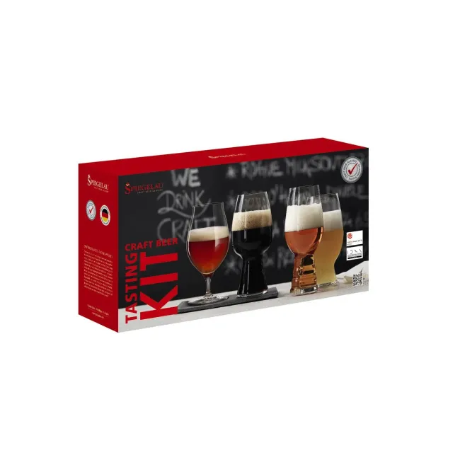 Komplet 4 pokali do piwa craftowego 380ml - 1