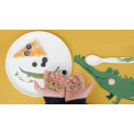 Crocodile 5-Piece Child's Dish Set - 7
