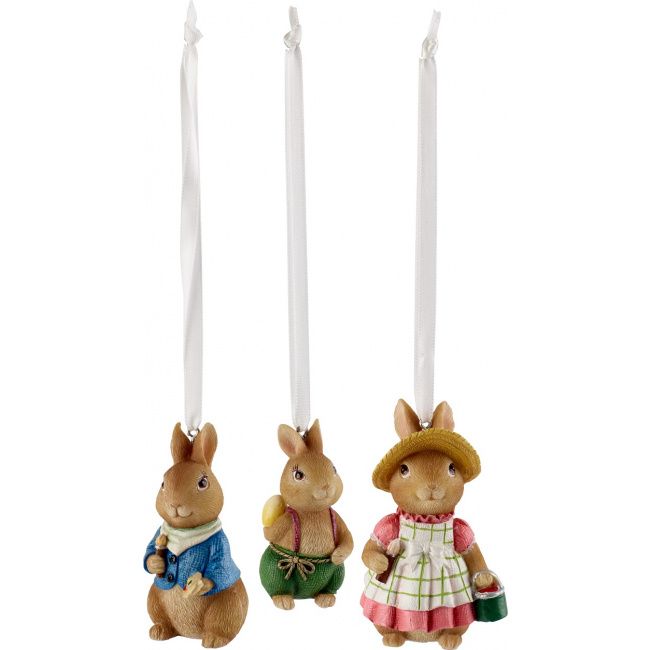 Bunny Tales 3 Hanging Decorations - 1