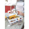 Lunchbox 1L + Cutlery Grey - 3