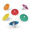 Komplet 6 parasolek do napojów - 1