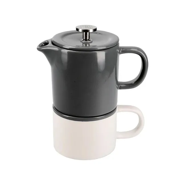 Dzbanek z filiżanką Coffe for one La Cafeti?re Barcelona 400ml