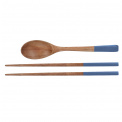Set of 2 Chopsticks with Spoon Mikasa Drift - 1
