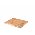 Rubberwood Cutting Board 42x34x2cm - 1