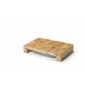 Rubberwood Cutting Board 39x27x6cm - 1