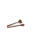 Set of Salad Bowls from Acacia Wood 36cm - 1