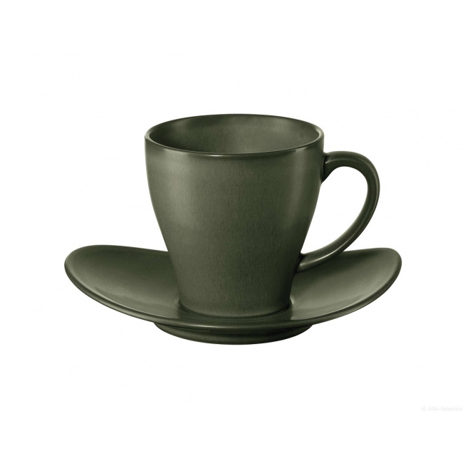 Cuba Verde Saucer with 200ml Coffee Cup - 1